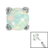 Titanium Threadless (Bend fit) Claw Set Synth Opals