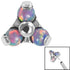 Titanium Threadless (Bend fit) Claw Set Synth Opal Trinity