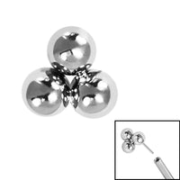 Titanium Threadless (Bend fit) Asia Trinity