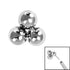 Titanium Threadless (Bend fit) Asia Trinity