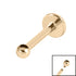 Zircon Titanium Internally Threaded Labrets 1.2mm