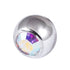 Titanium Threaded Jewelled Balls 1.2x4mm