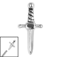 Steel Mini Dagger for Internal Thread shafts in 1.2mm