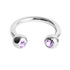 Titanium Jewelled Circular Barbell (CBB) (Horseshoe) 1.2mm