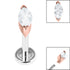 Titanium Internally Threaded Labrets 1.2mm - Steel Single Marquise Jewel