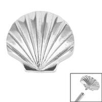 Titanium Clam Shell for Internal Thread shafts in 1.2mm
