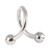 Steel Double Jewelled Spiral 1.6mm