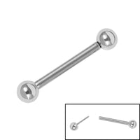 Titanium Threadless Micro Barbell 1.2mm