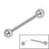 Titanium Threadless Barbell 1.6mm