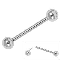 Titanium Threadless Barbell 1.6mm