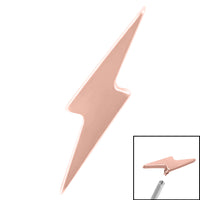 Steel Lightning Bolt for Internal Thread shafts in 1.2mm