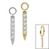Titanium Charm - 5 Jewel Bar