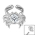 Steel Jewelled Crab for Internal Thread shafts in 1.2mm