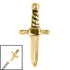 Steel Mini Dagger for Internal Thread shafts in 1.2mm