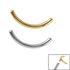 Titanium Smile Curved Bar for Internal Thread shafts in 1.2mm