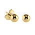 Steel Ear Stud Earrings with Ball