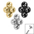 Titanium Asia Diamond Ball for Internal Thread shafts in 1.2mm