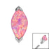 Steel Single Marquise Opal for Internal Thread shafts in 1.2mm