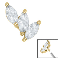 Steel Climbing Marquise Fan for Internal Thread shafts in 1.2mm