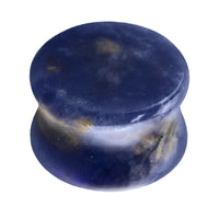 Sodalite Stone Double Flared Tapered Plug