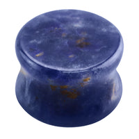 Sodalite Stone Double Flared Tapered Plug