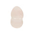 Rose Quartz Stone Double Flared Teardrop Plug