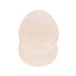Rose Quartz Stone Double Flared Teardrop Plug