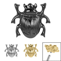 Titanium Scarab Beetle for Internal Thread shafts in 1.2mm