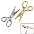 Titanium Bezel Set Jewelled Scissors Top for Internal Thread shafts in 1.2mm