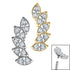 Titanium Claw Set 5 Jewel Climbing Marquise Fan Top for Internal Thread shafts in 1.2mm