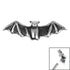 Steel Vampire Bat for Internal Thread shafts in 1.2mm