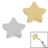 Titanium Threadless (Bend fit) Titanium Star