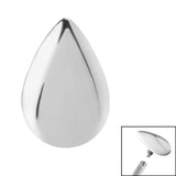 Steel Plain Teardrop for Internal Thread Shafts in 1.2mm