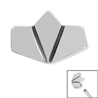 Steel Origami Fan for Internal Thread shafts in 1.2mm