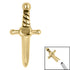 Steel Threadless (Bend/Push fit) Mini Dagger