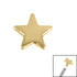 Titanium Star for Internal Thread shafts in 1.2mm