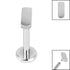 Titanium Internally Threaded Labrets 1.2mm - Titanium Bar