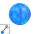 Synthetic Opal Threaded Balls 1.2mm
