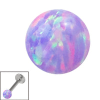 Synthetic Opal Threaded Balls 1.2mm