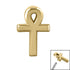 Steel Ankh for Internal Thread shafts in 1.2mm