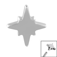 Steel Astral Star for Internal Thread shafts in 1.2mm