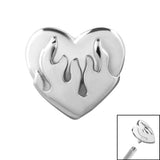 Steel Heart On Fire for Internal Thread shafts in 1.2mm