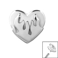 Steel Heart On Fire for Internal Thread shafts in 1.2mm