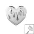 Steel Heart On Fire for Internal Thread shafts in 1.2mm