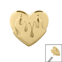 Steel Heart On Fire for Internal Thread shafts in 1.2mm