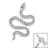 Titanium Viper Snake for Internal Thread shafts in 1.2mm