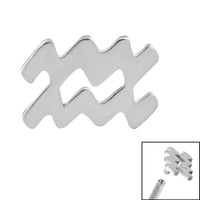Steel Zodiac Signs for Internal Thread shafts in 1.2mm