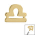 Steel Zodiac Signs for Internal Thread shafts in 1.2mm