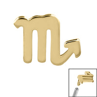 Steel Zodiac Signs for Internal Thread shafts in 1.2mm
