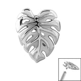 Steel Monstera Leaf for Internal Thread shafts in 1.2mm